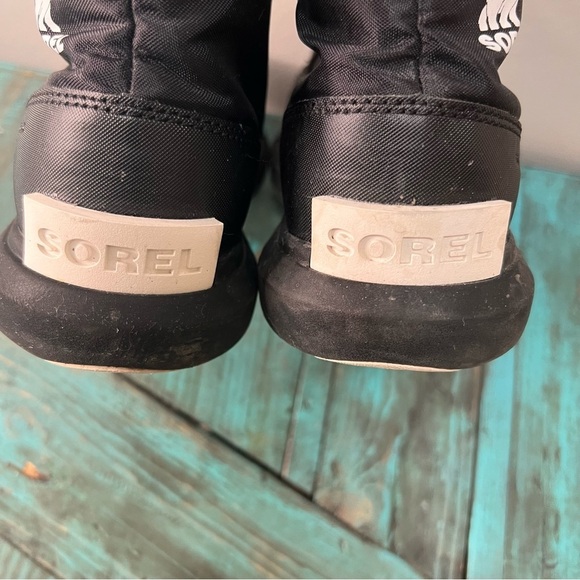Sorel Explorer II Carnival Sport Boot Waterproof Black Size 6 - Picture 3 of 9
